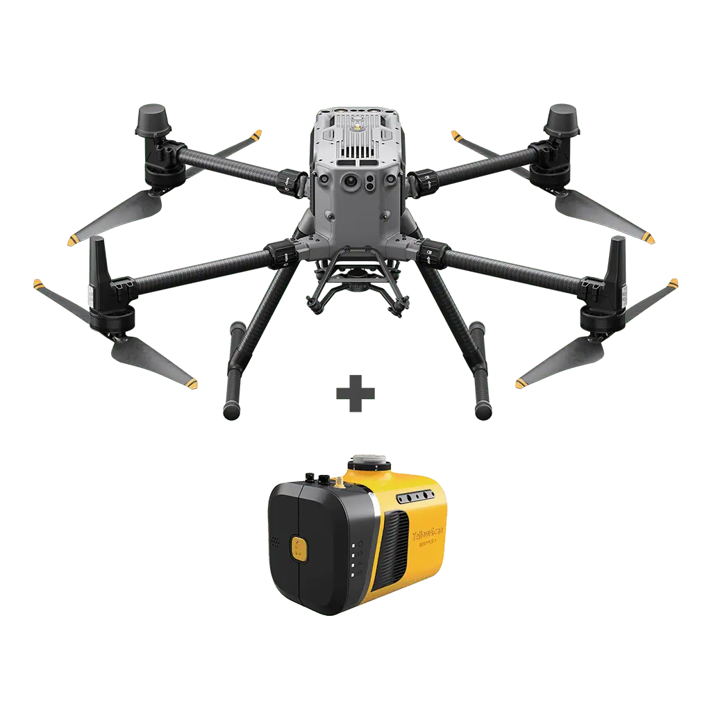 DJI <b>M350</b> RTK + YellowScan <b>Mapper+</b> im Bundle