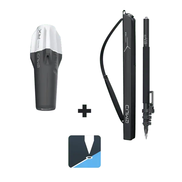 Emlid Reach RX + Emlid Survey Pole + Emlid Flow