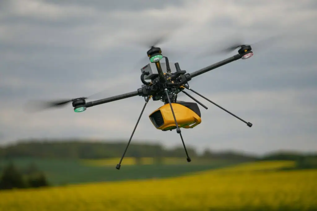 YellowScan Navigator: Überblick über den bathymetrischen LiDAR-Scanner 7 Hexadrone TUNDRA 2 mit YellowScan Navigator