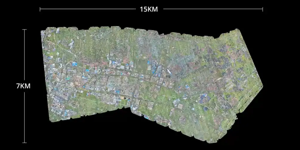 Die Zenmuse L3 und die M400 bieten höhere Effizienz und eine größere Kartierungsabdeckung.