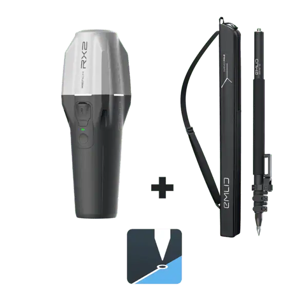 EMLID Reach RX2 + Survey Pole + Pro