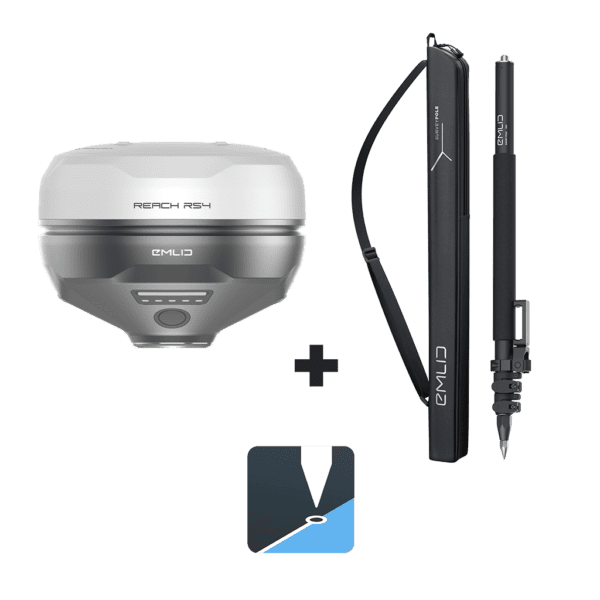 EMLID Reach RS4 + Survey Pole + Flow360